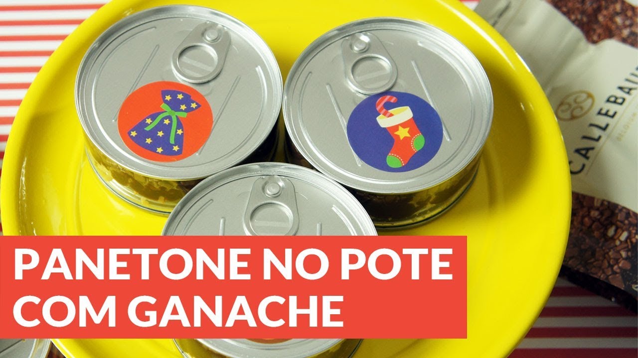 CHOCOTONE ENLATADO COM GANACHE - LOJA SANTO ANTONIO