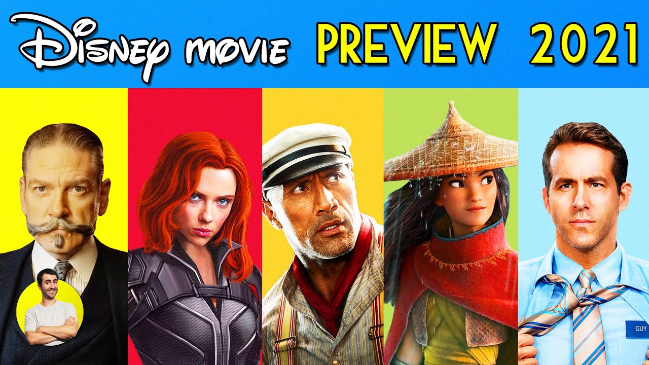 Every DISNEY MOVIE 2021 - All 28 Movies Previewed & Explained (inc Pixar, Marvel, 20th Century)