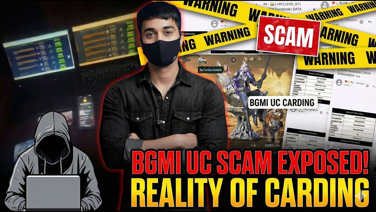 BGMI UC SCAM EXPOSED! The Dark Reality of Carding 😱 | @MrRyderLive