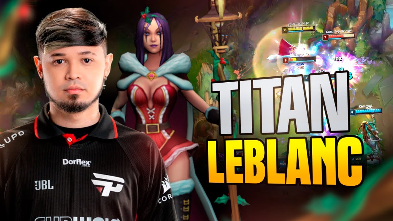 TITAN MID DE LEBLANC! PNG TitaN Plays LeBlanc vs Kassadin | Season 2024