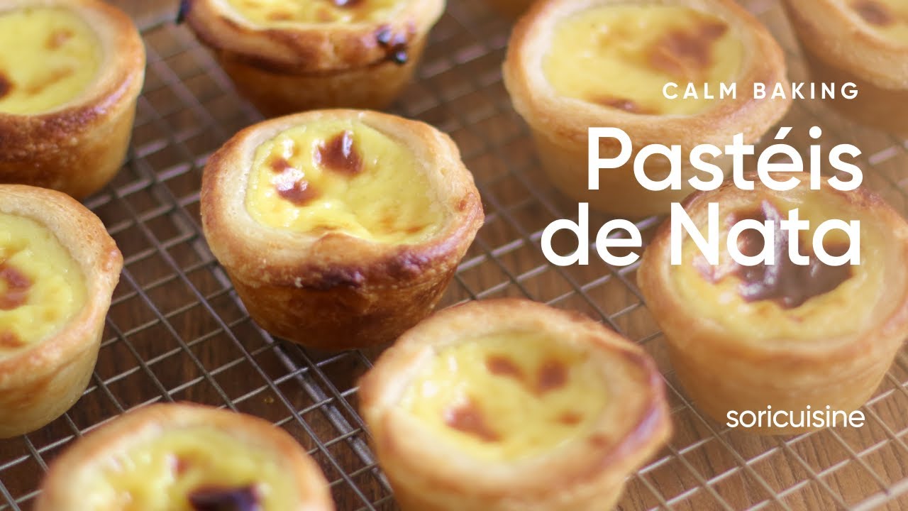 Pasteis de nata recipe - ASMR