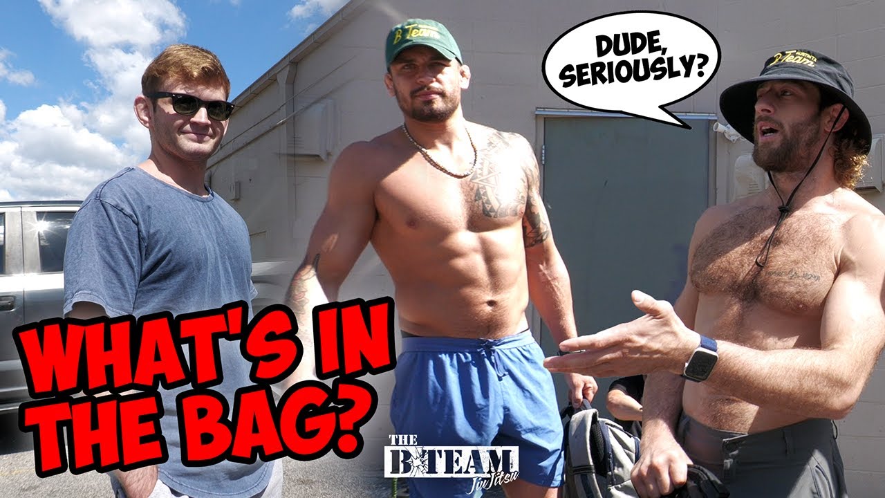 REVEALED: Inside Top Jiu-Jitsu Pros Gym Bags | Nicky Rod, Nicky Ryan, Ethan Creslinsten