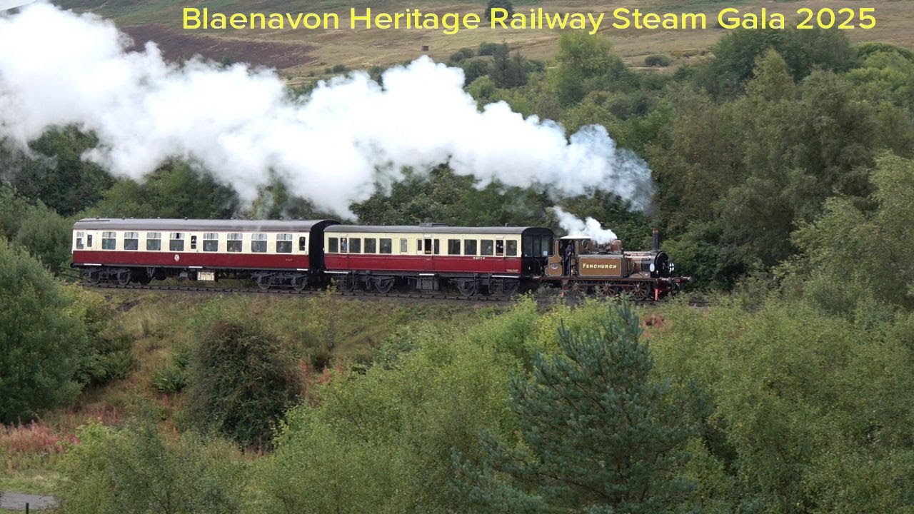  'Fenchurch' No 73 & No 1589 'Newstead' .  Blaenavon Heritage Railway Steam Gala, 2025