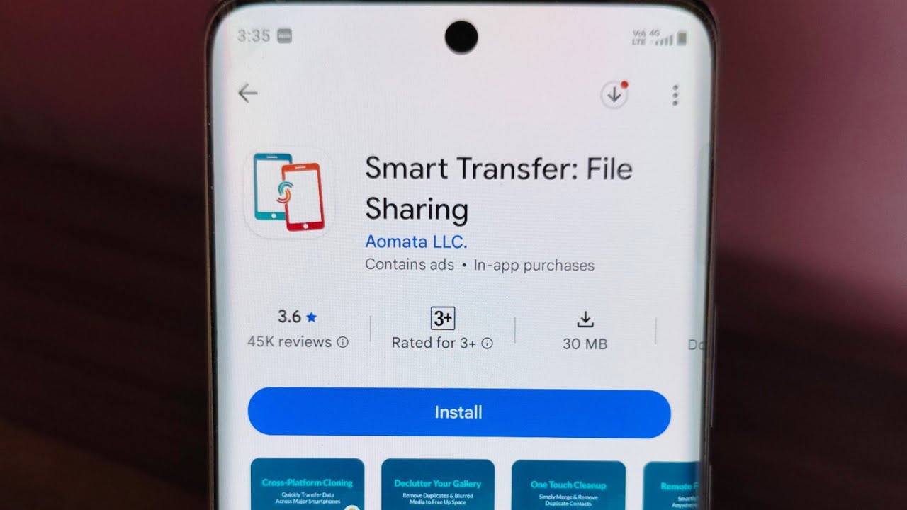 Smart Transfer app kaise use kare 