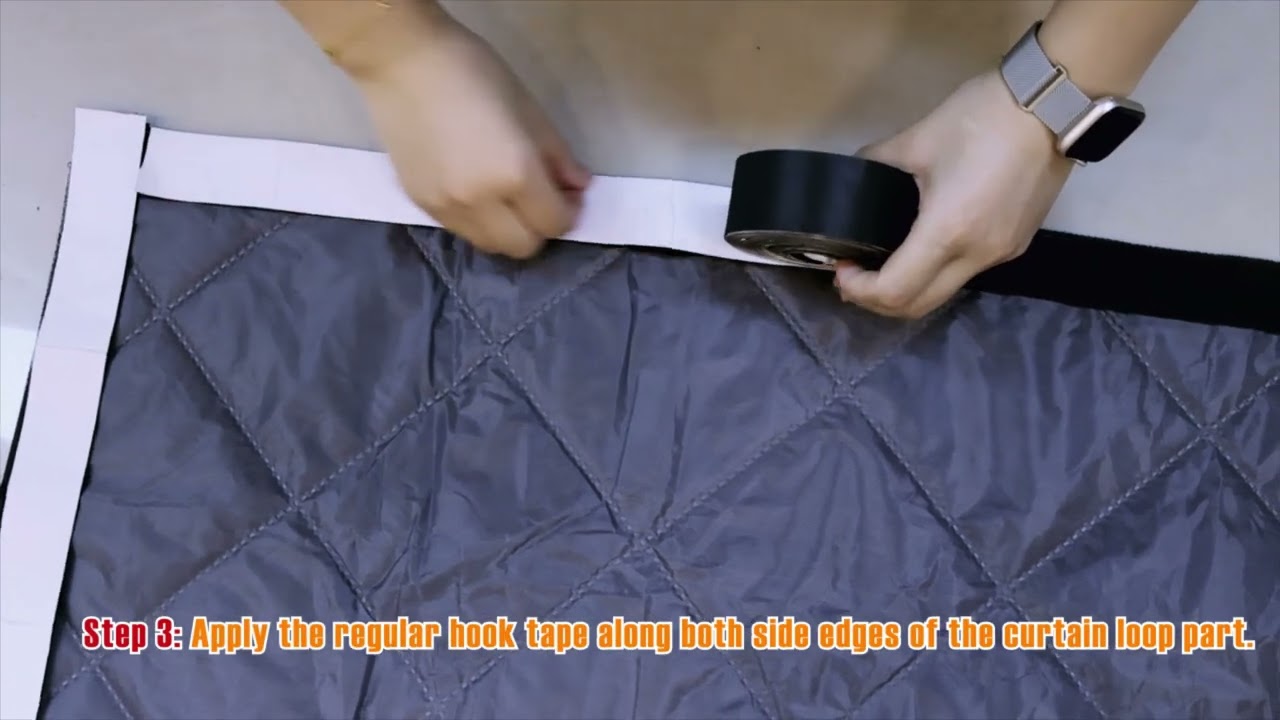 Magnetic Thermal Insulated Door Curtain