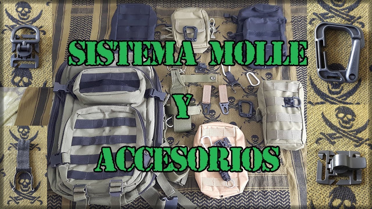 Sistema Molle y accesorios