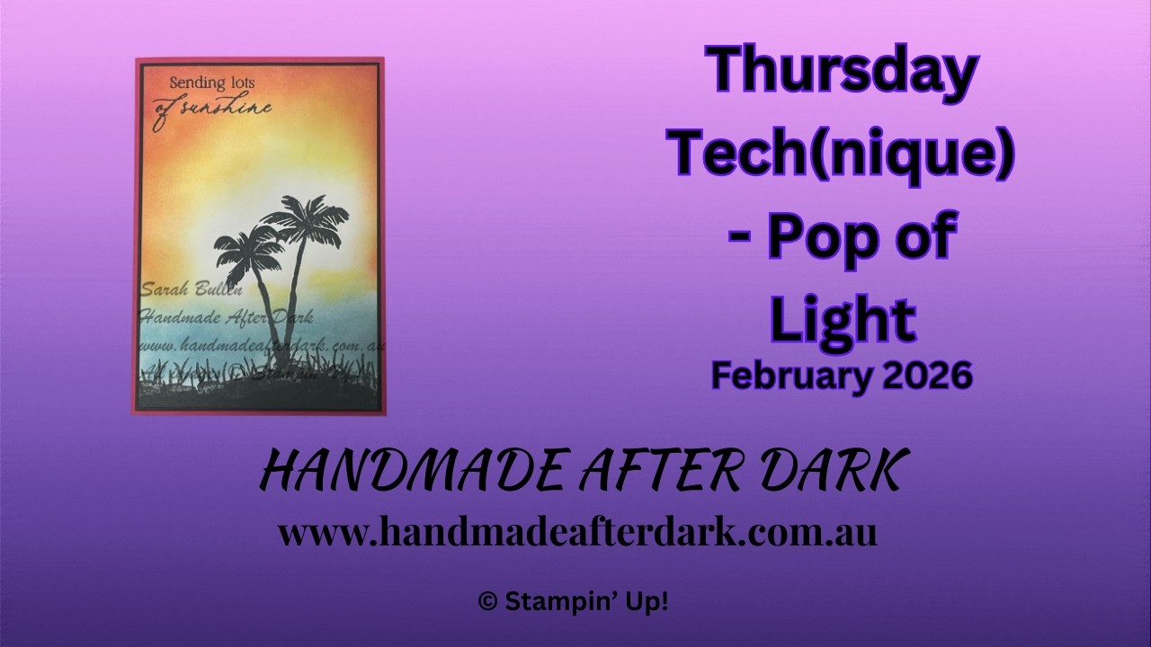 Thursday Tech(niques) February 2026: Pop of Light
