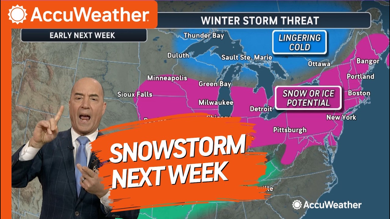 Arctic Surge to Fuel Storm With Snow and Ice Next Week