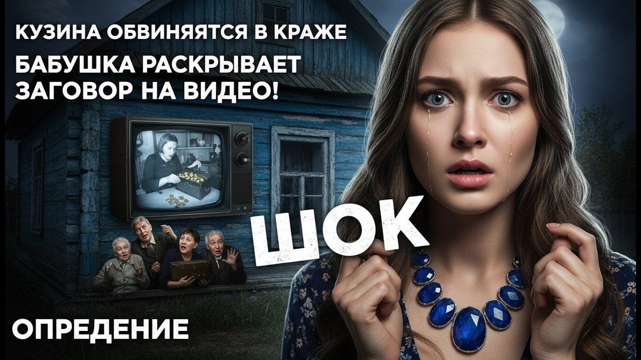 Обвинение в краже от кузины — бабушка раскрыла заговор на видео!