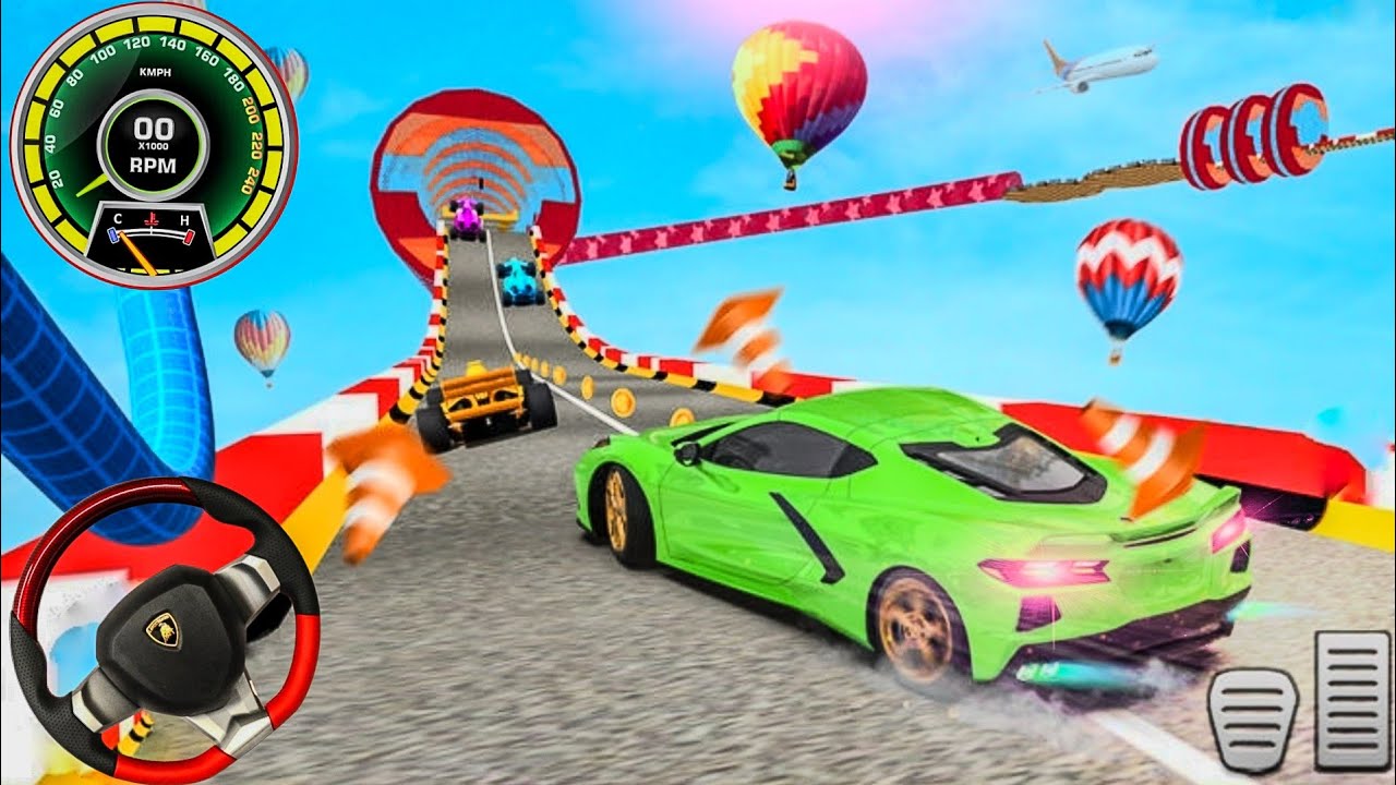 Car Stunt Game Simulator||कार वाला गेम! Android Gameplay #4