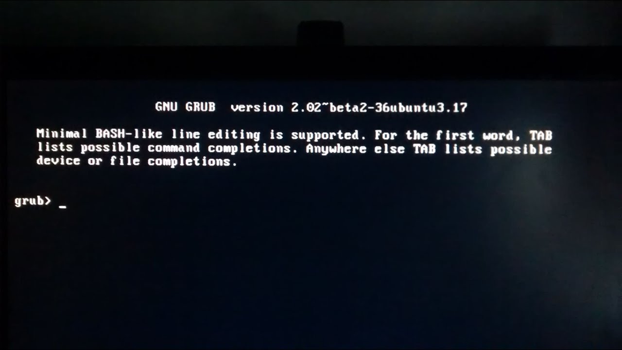 Stuck in GRUB terminal? Here is your help