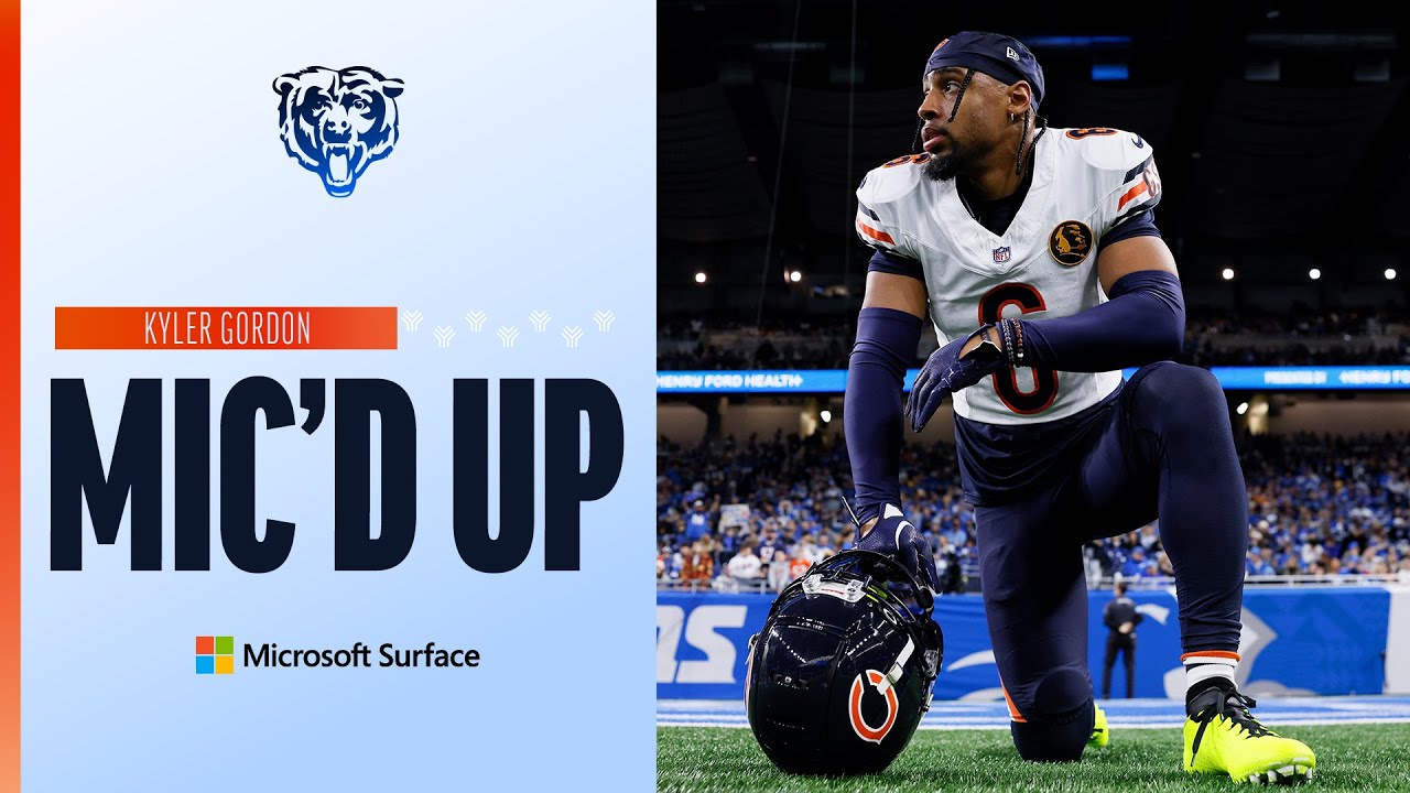 Kyler Gordon | Mic'd Up | Chicago Bears