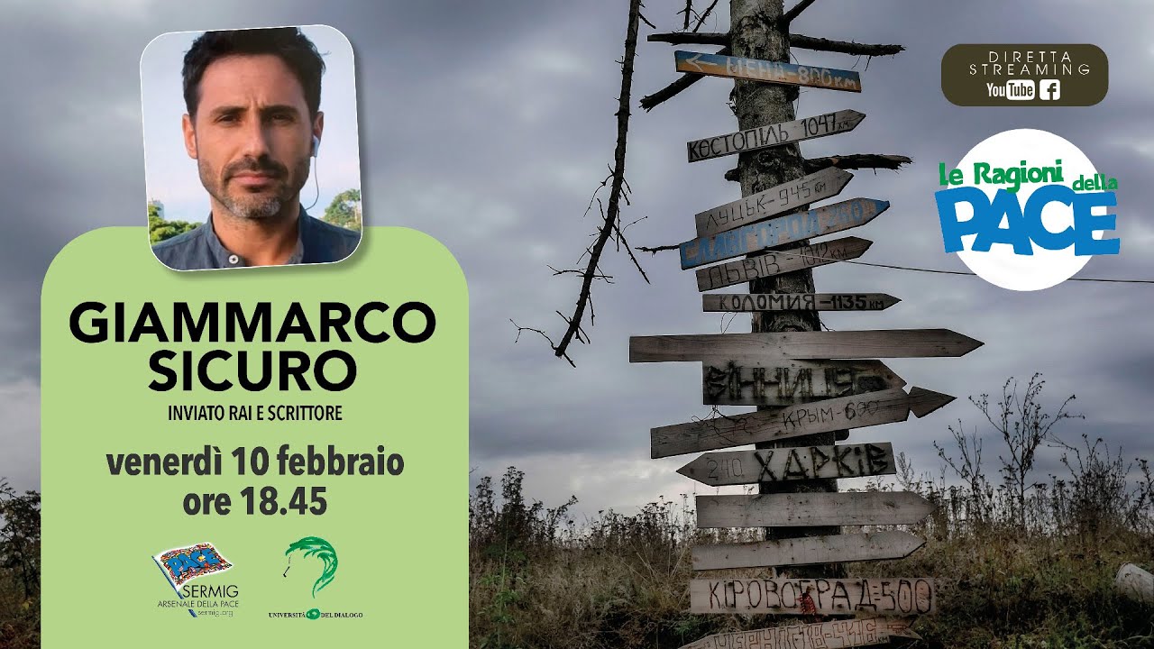 Giammarco Sicuro al Sermig - Università del Dialogo