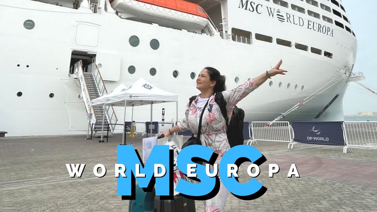 Cruzeiro World Europa MSC Dubai, Abu Dhabi e Qatar
