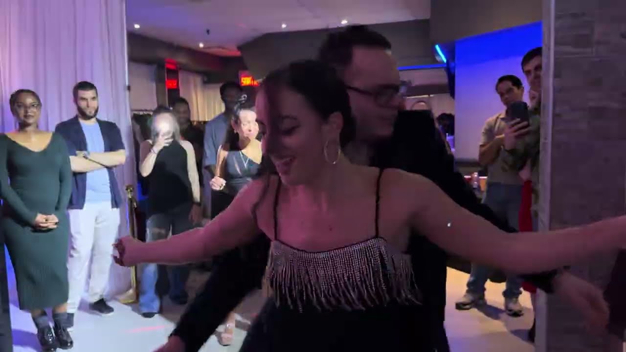 Adriano & Samantha (Salsa Social) at the Novaera 10th Anniversary Night on November 22nd 2025