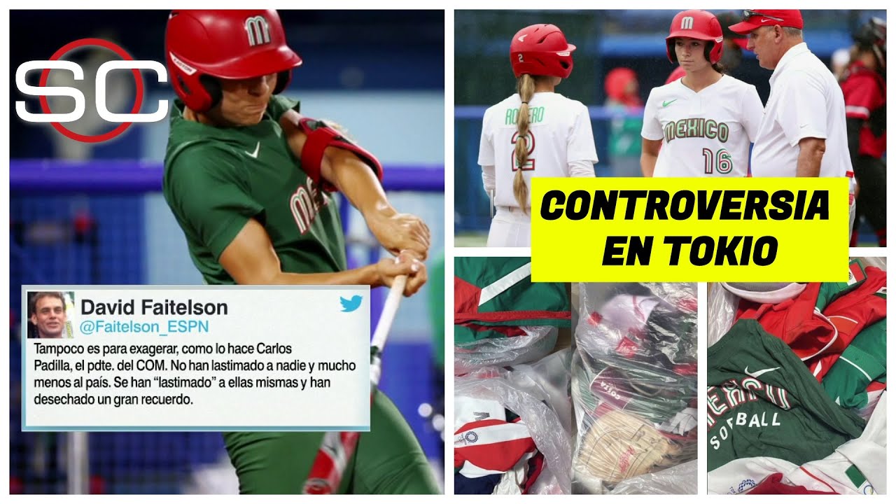 CONTROVERSIA SOFTBOL. Las REACCIONES a la polémica con los uniformes en Tokio 2020. | SportsCenter