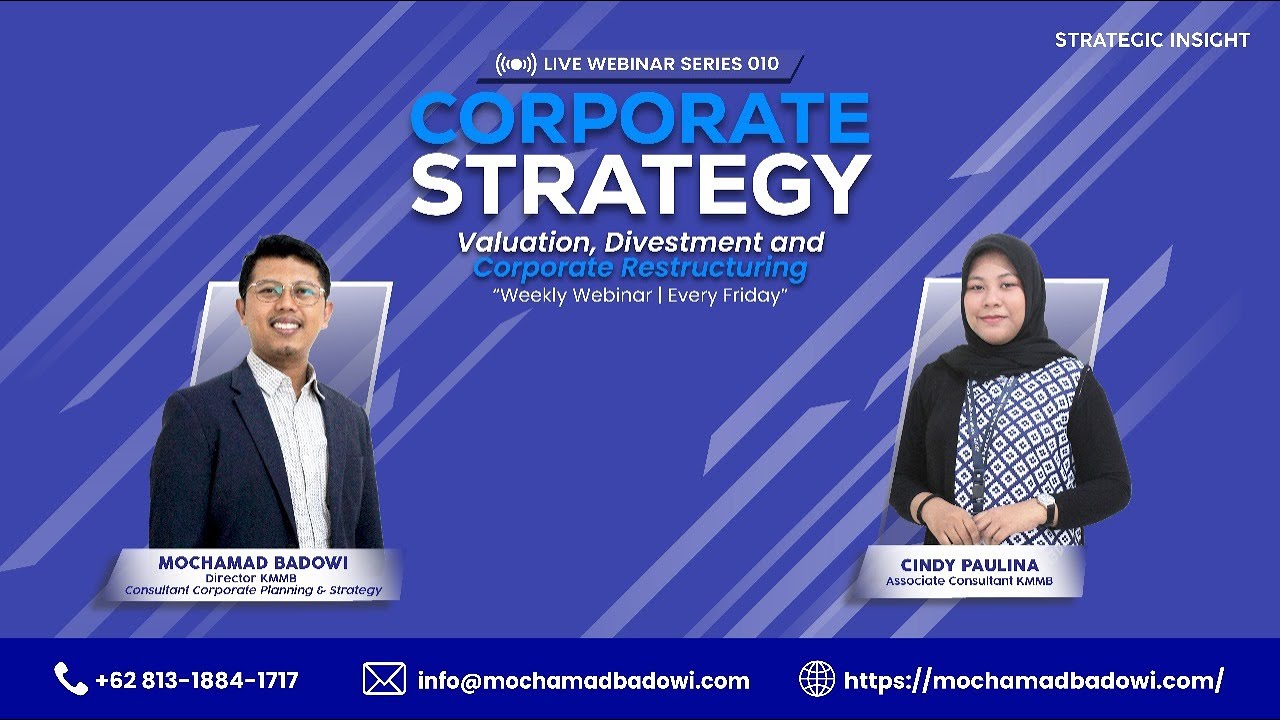 Valuation, Divestment and Corporate Restructuring - Webinar Series 010