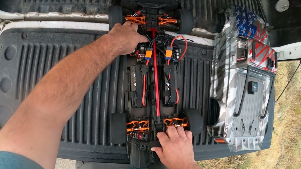 Finally hit 120MPH!!! Arrma Infraction with the Max 6 and 1650kv motor (run at 4:30 mark)