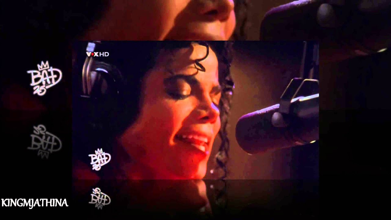 Michael Jackson In the recording studio Bad era