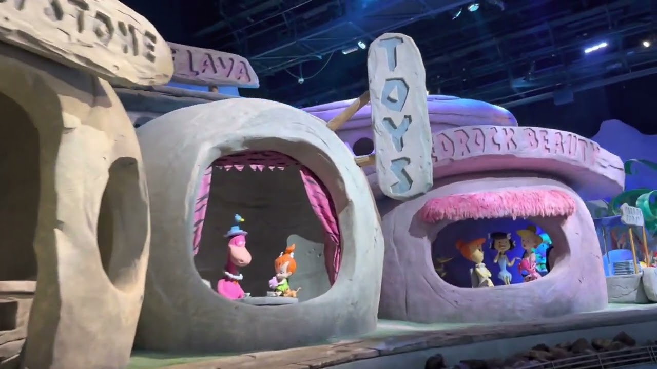 The Flintstones Bedrock River Adventure- Warner Bros,Abu Dhabi