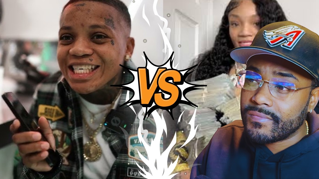 Glorilla Sister (Scarface) Finds her Sister On Live During Interview And Things Go Left!!