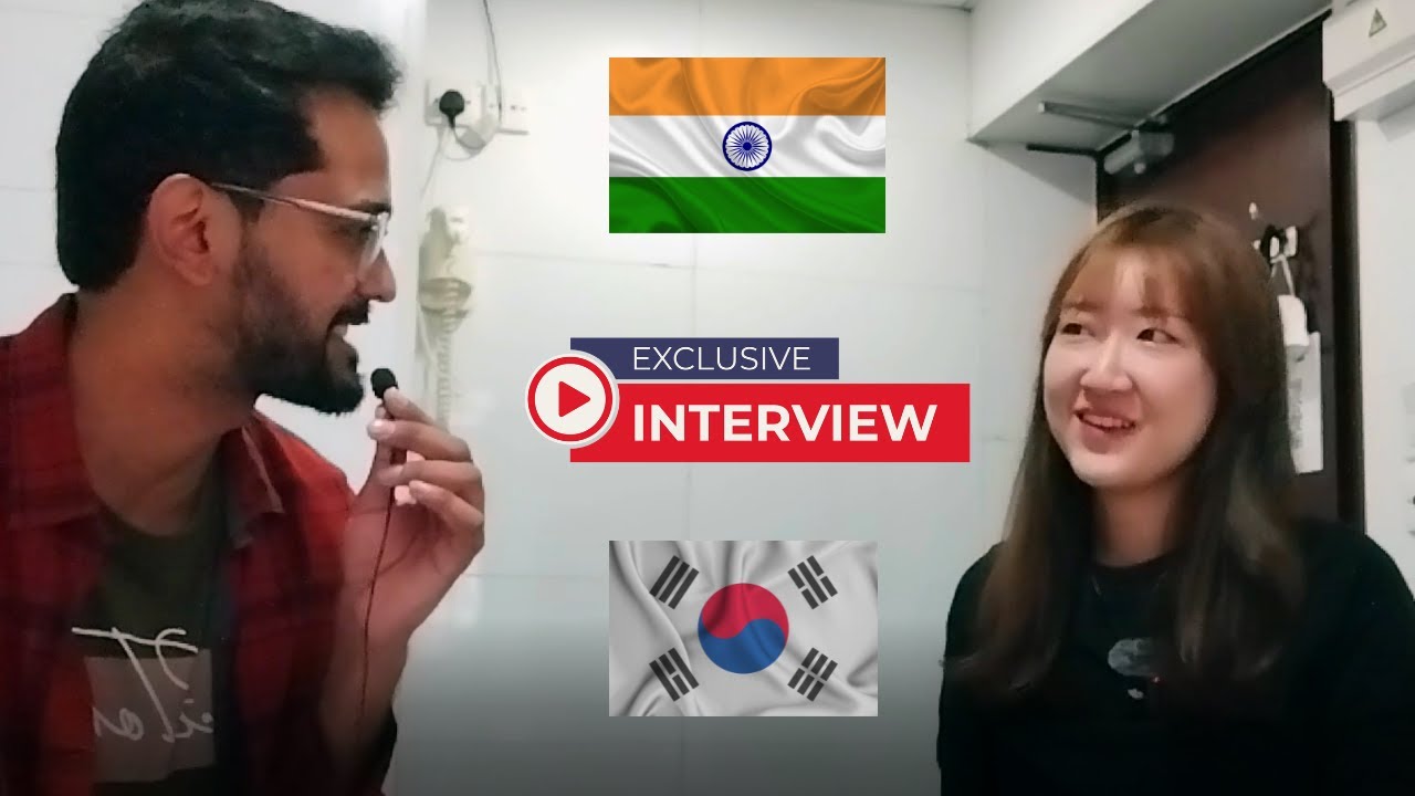 Interview with South Korean Youtuber in Hong Kong takeastep @m_ini_ty 인도 유튜버 인터뷰 한국 유튜버