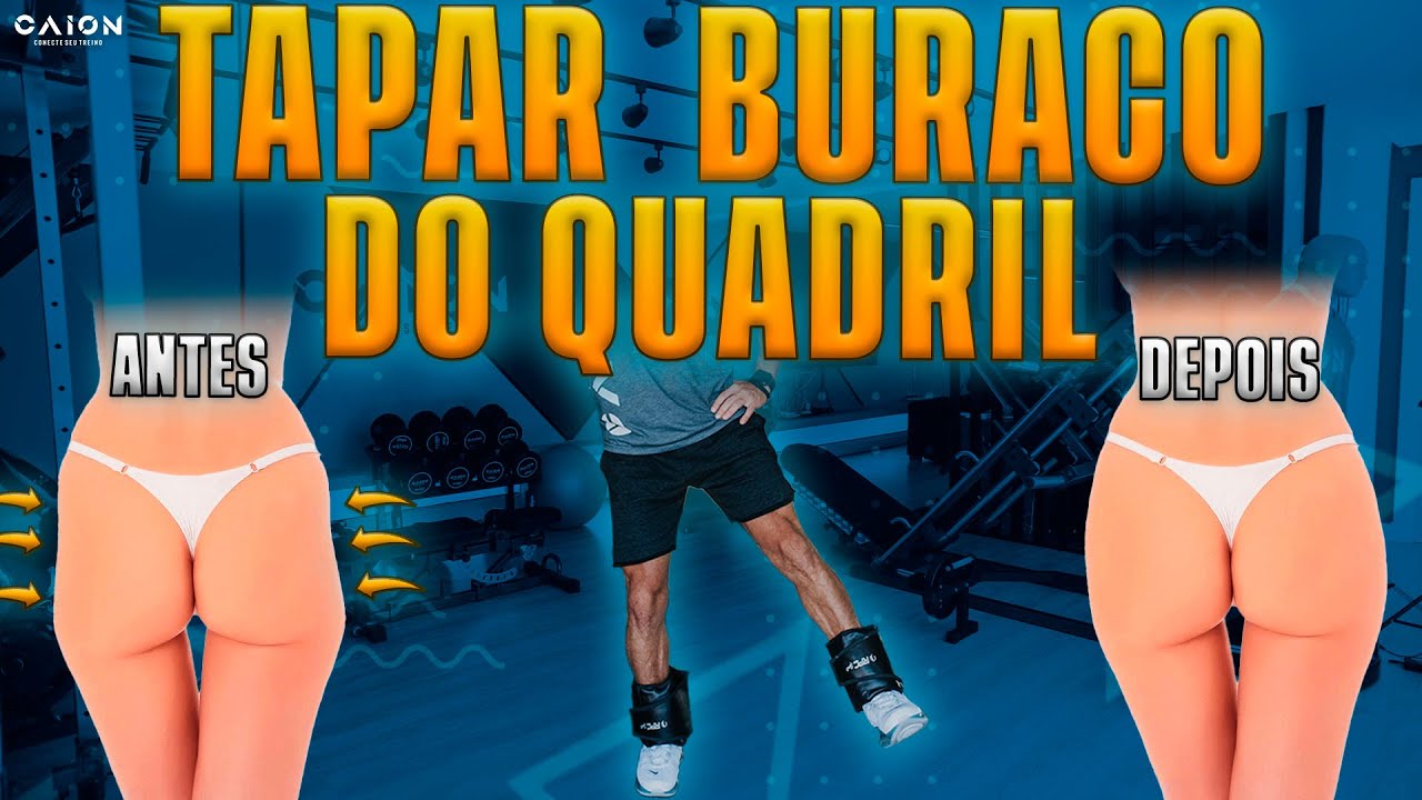 Buraco no quadril: exercício que ajuda a 