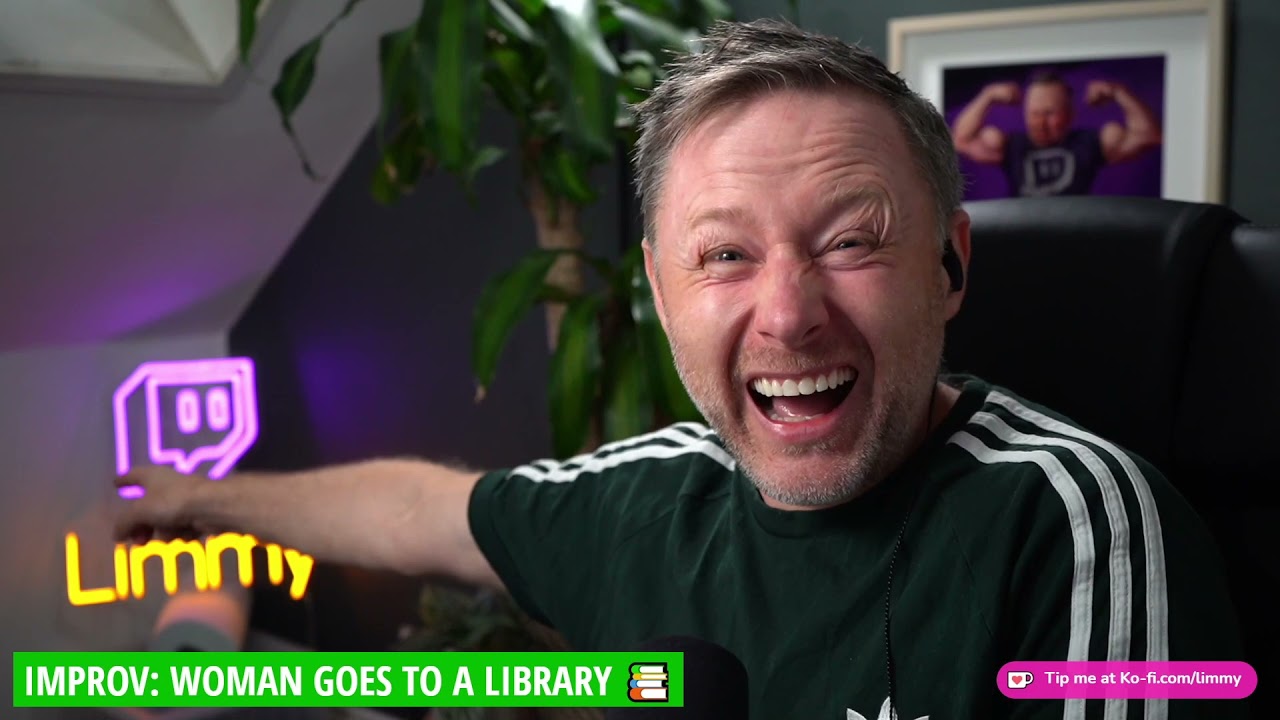 Limmy Improv: Woman Goes To A Library [2021-10-26]