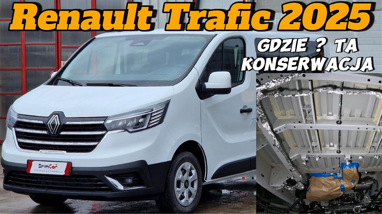  No Gdzie ? ta fabryczna słynna konserwacja. Renault Trafic 2025r 