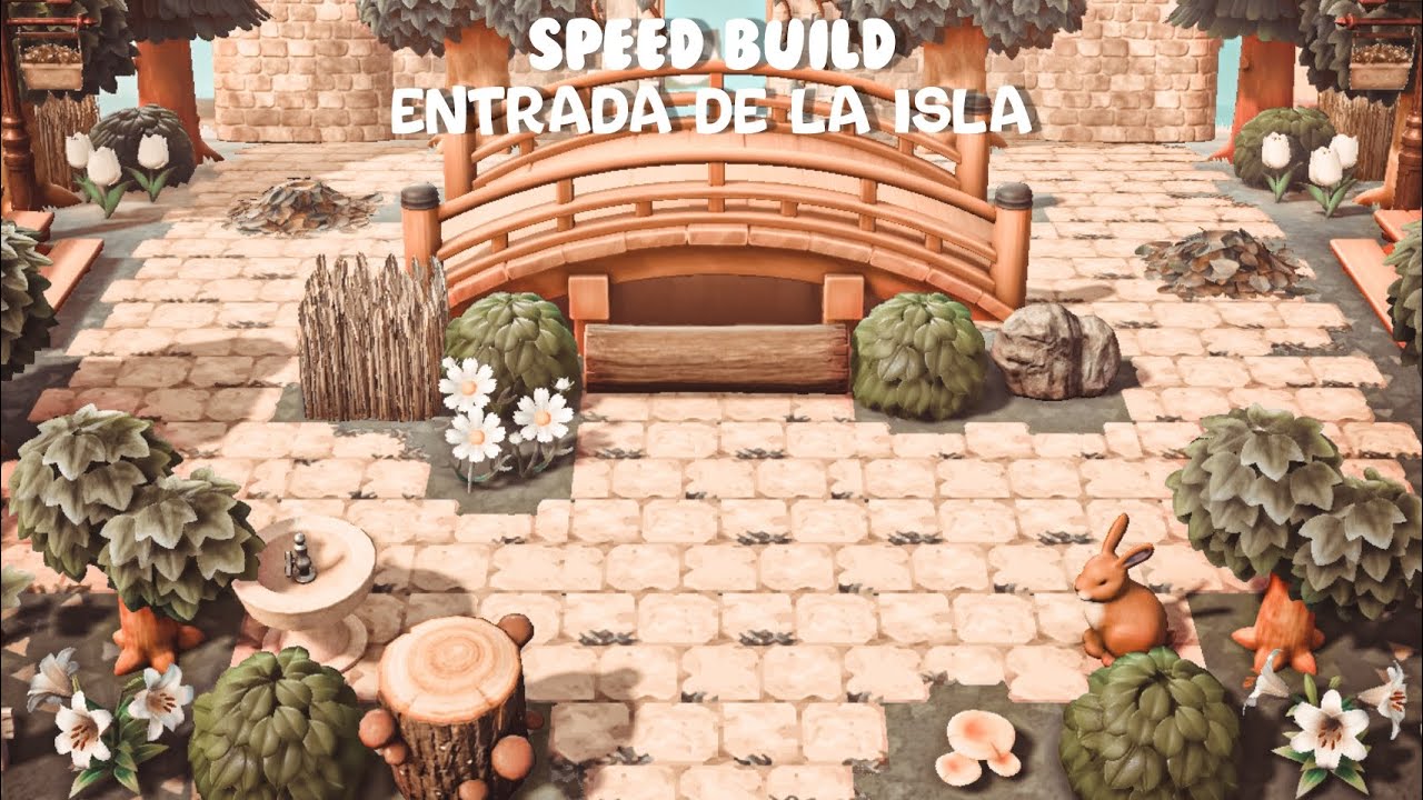 DECORANDO LA ENTRADA DE HILLGROVE (NUEVA ISLA) Animal Crossing New Horizons