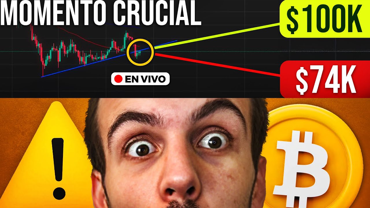 Momento Crítico para Bitcoin, Hoy se Define ¿100K o 74K en Febrero?