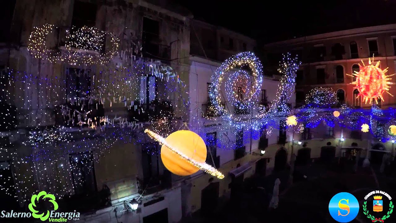 Video UFFICIALE Luci D'artista Salerno 2014 - 2015 BY DRONE EXPERIENCE