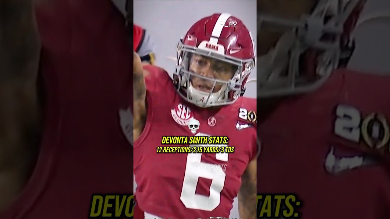 When DeVonta Smith proved to Ohio State why he was the Heisman #shorts