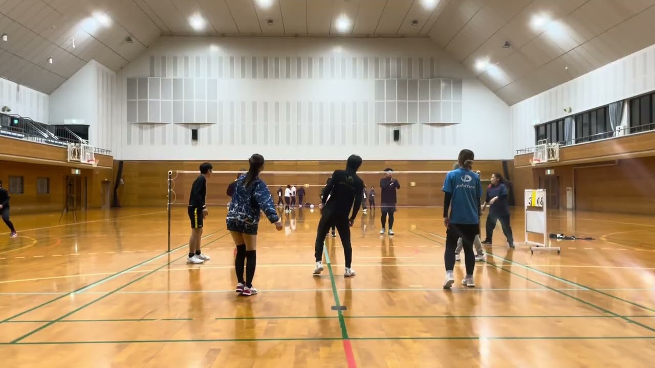 2026.2.24 火曜練習 ビーチバレー①