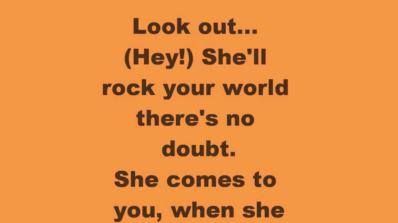 With legs like that: Maria song by Zebrahead.