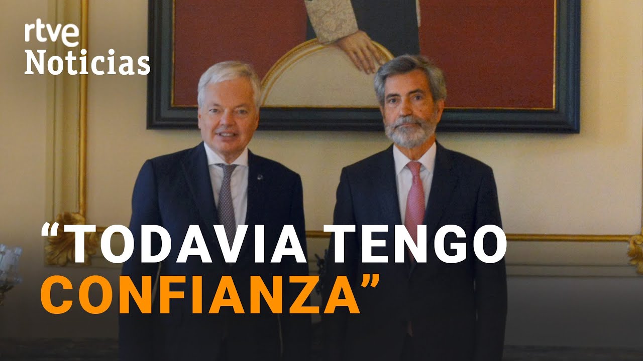 CGPJ: REYNDERS ve voluntad de CAMBIAR el SISTEMA de ELECCI&Oacute;N y el GOBIERNO lo niega | RTVE