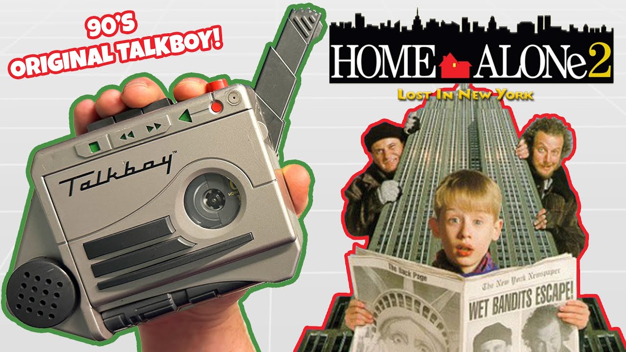 90's TALKBOY from HOME ALONE 2!!! MERRY CHRISTMAS YA FILTHY ANIMALS!
