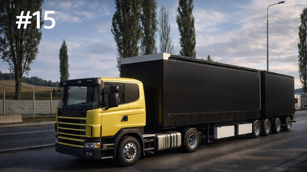 🚛 Truckers of Europe 3 |#15 | 🌧️ realistic gameplay 🎮 realistic driving 🚦 heavy cargo 🪨