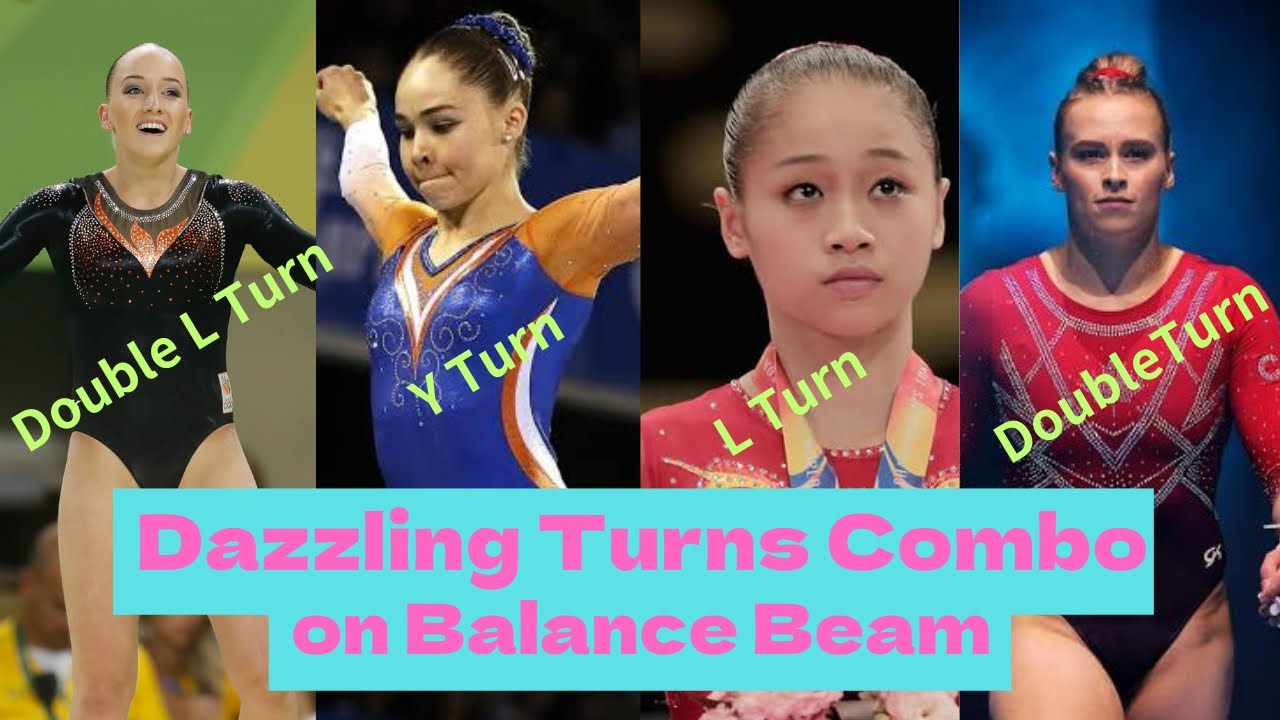 Dazzling Turns Combo on Balance Beam