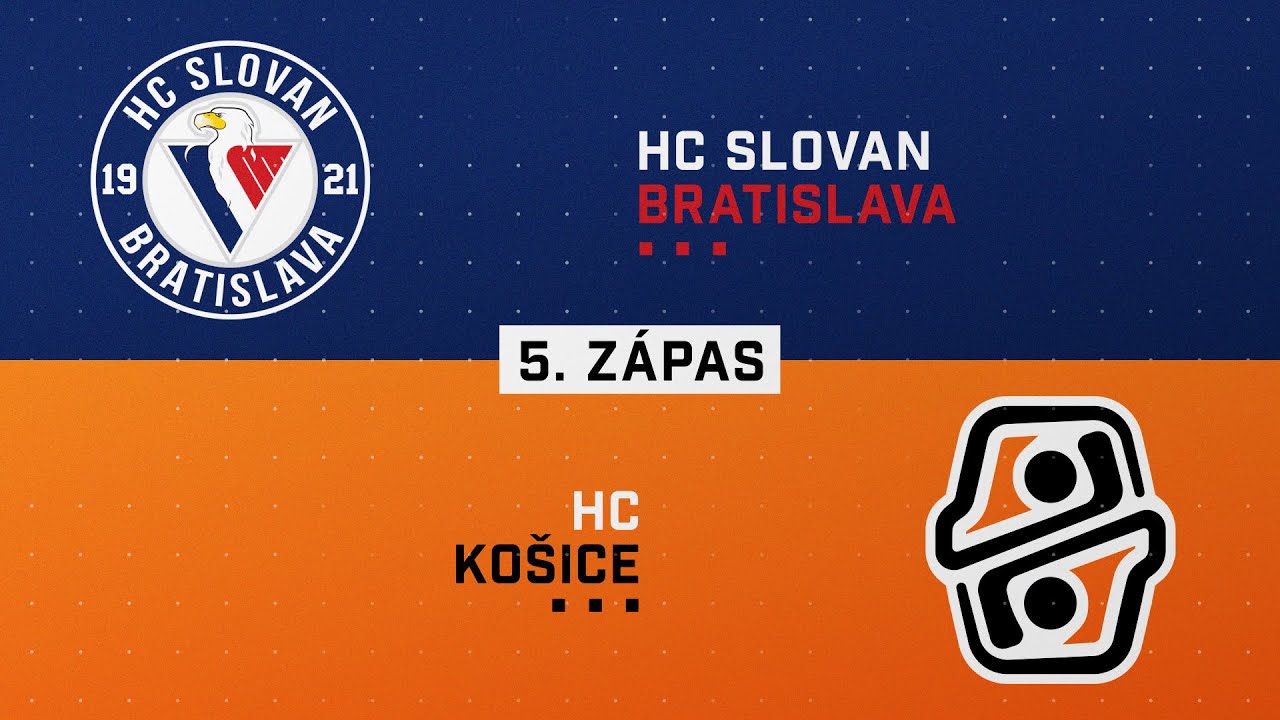 5.semifinále HC Slovan Bratislava - HC Košice HIGHLIGHTS