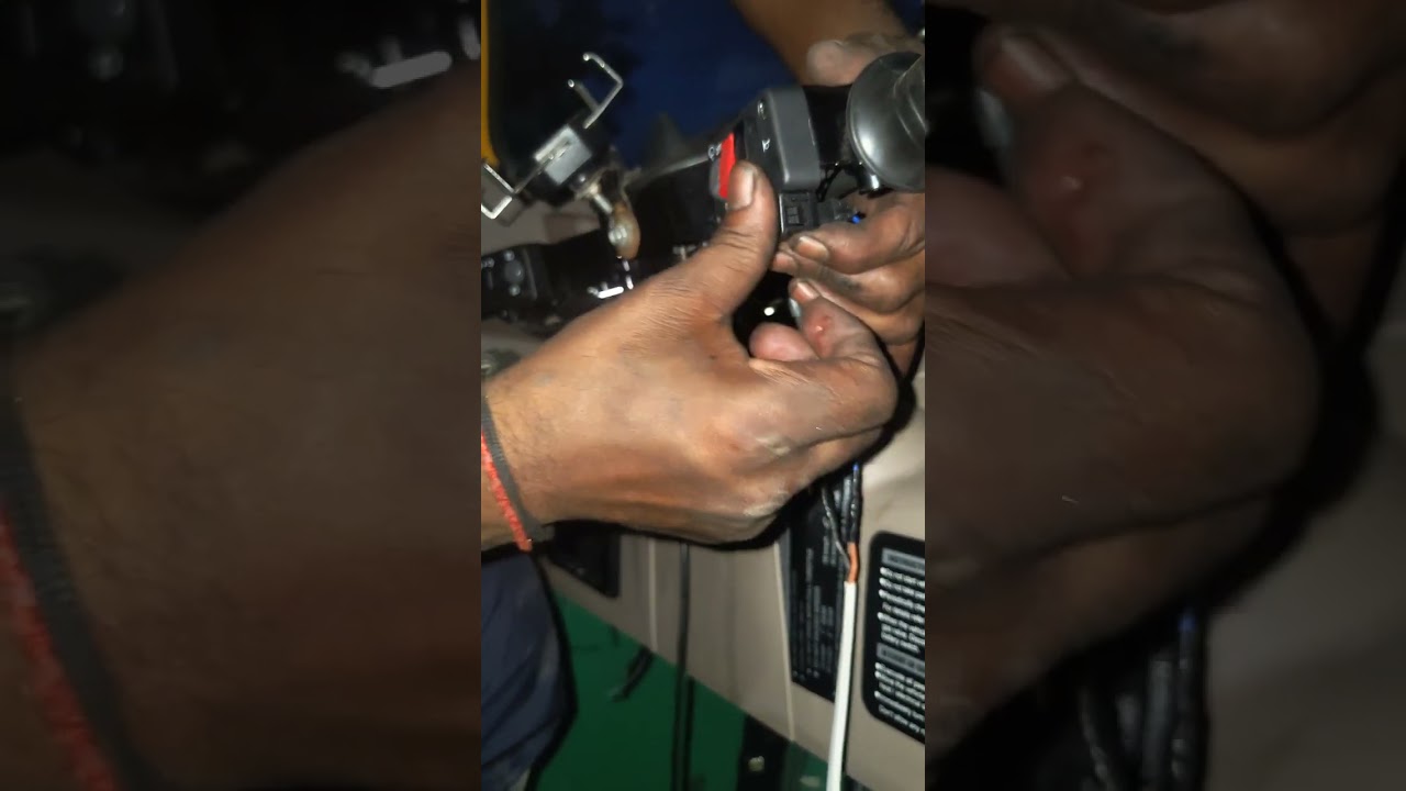 #Bajaj #auto Self starter switch alternate