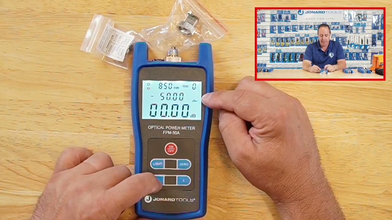 Jonard Tools Live Event - Fiber Optic Power Meters (Part 1)