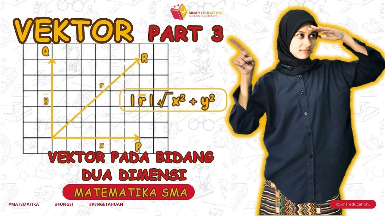 VEKTOR Part 3 | Vektor pada bidang Dua Dimensi (R2) | Matematika SMA Kelas 11 