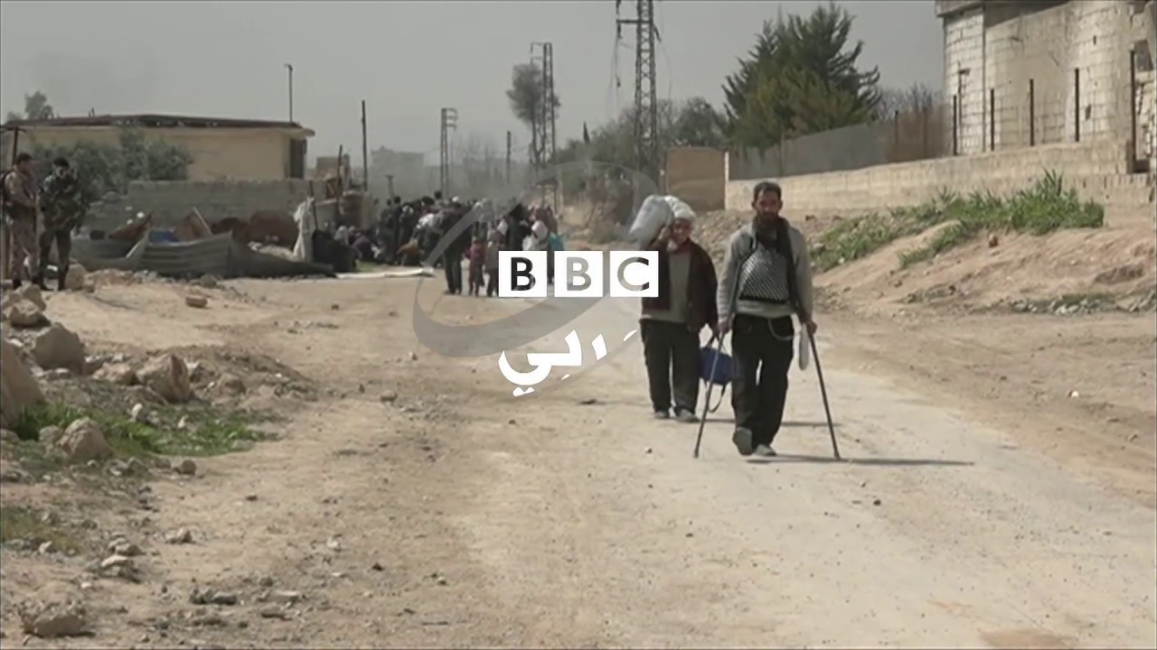 إجلاء المئات من المدنيين من الغوطة الشرقية