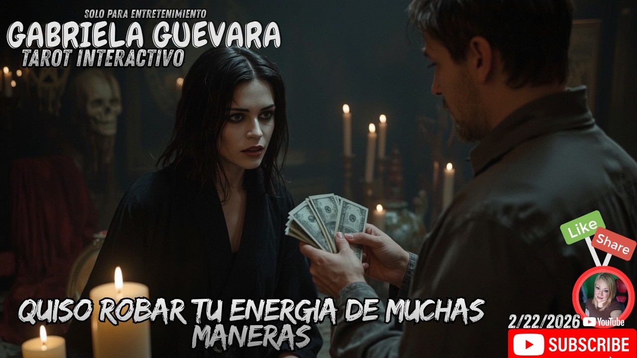 Quiso robar tu energia de muchas maneras #tarot