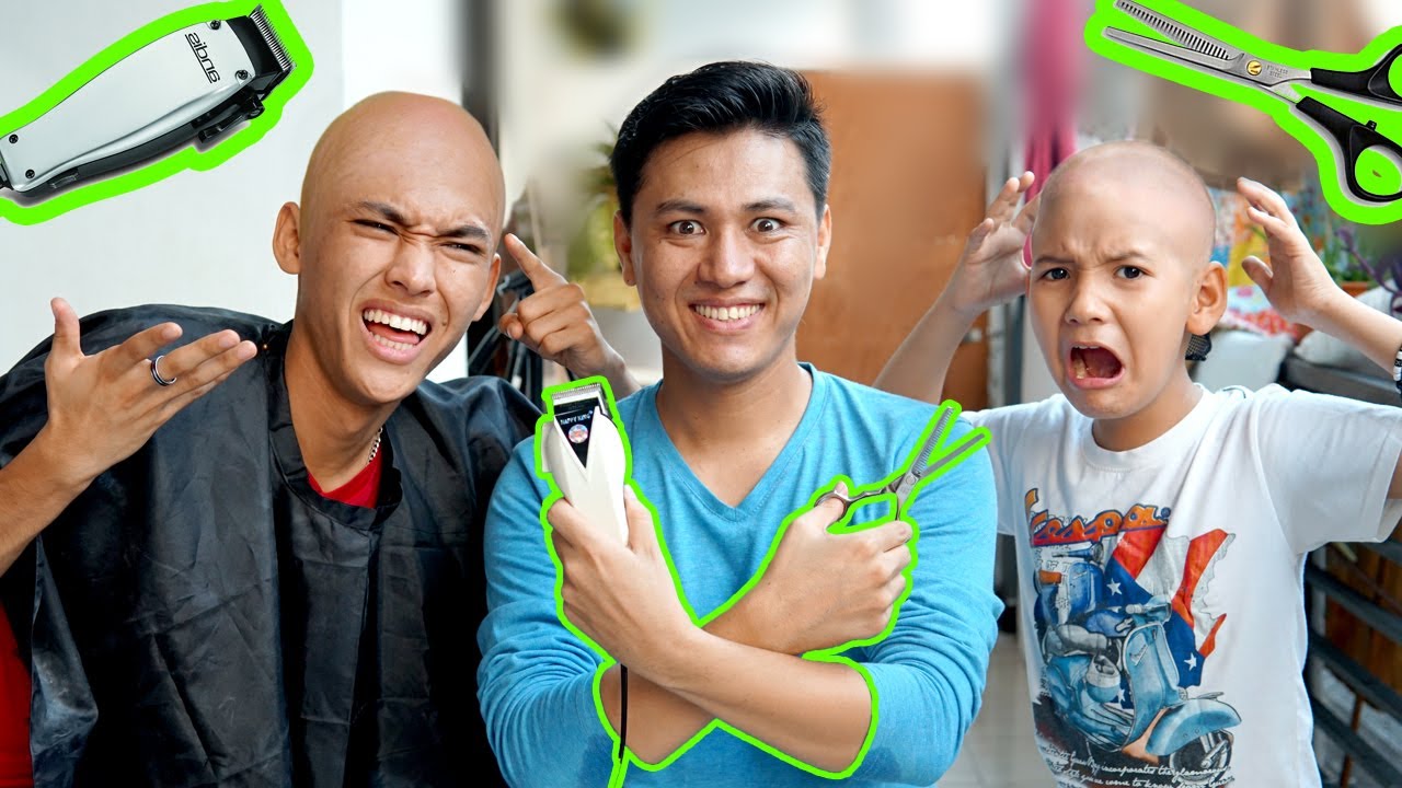 Hair Cutting in Quarantine-😤💇‍♂😤 سر کچل
