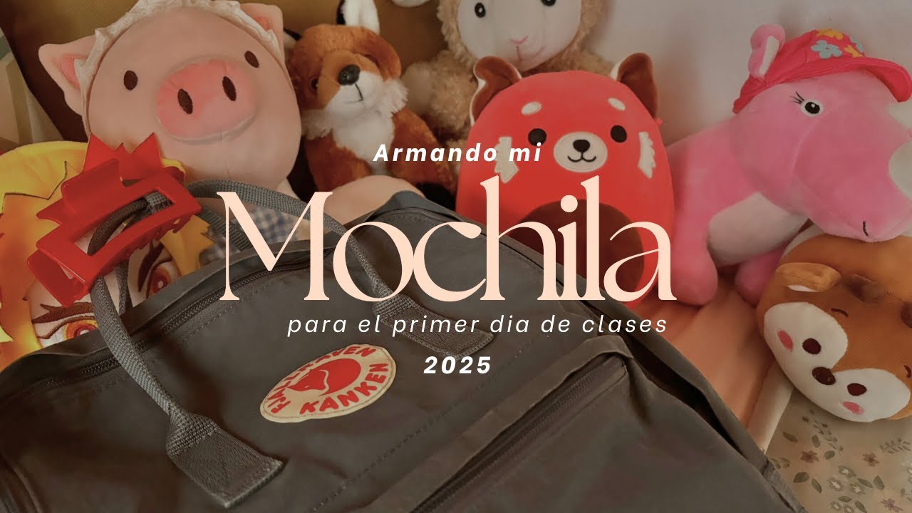 ✮⋆˙Organizando mi mochila para este regreso a clases✮⋆˙2025✮⋆˙