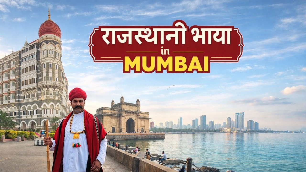 राजस्थानी भाया in मुंबई ❤️😱