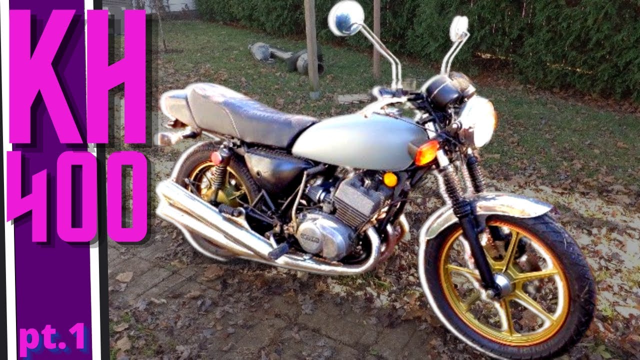 1978 KAWASAKI KH400 Restoration - PART 1