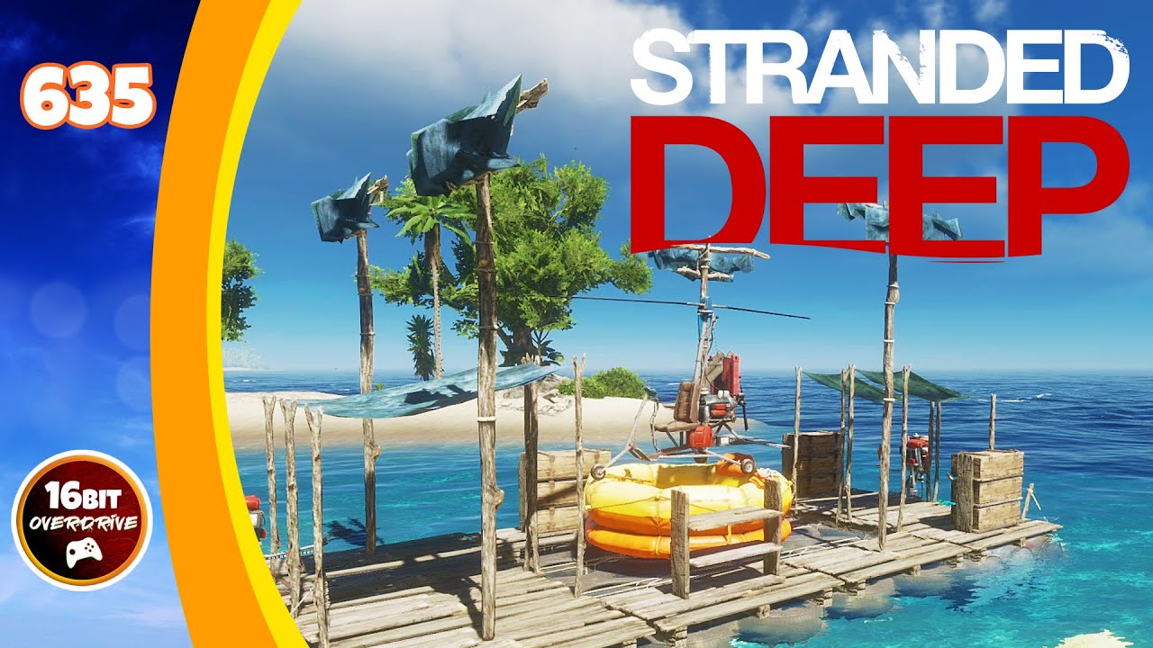 Fastest, Safest Gyrocopter Carrying Raft - Stranded Deep (635)
